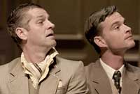 Alcasto (Seiriol Tomos) a  Colimandro (Glyn Morgan) 