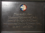 Plaque to Saint Margaret Clitherow