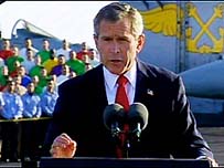 Bush anuncia o fim da guerra no Iraque