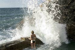 Outdoor swimming, photo by Dominick Tyler