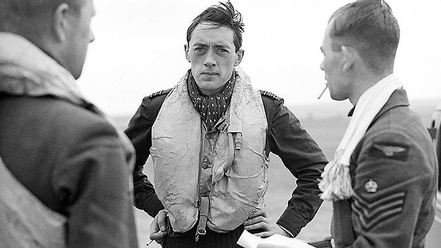 Squadron Leader B J E 'Sandy' Lane aged 23. He was killed in combat 2 years later.