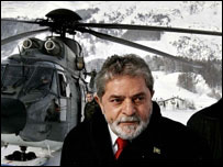 O presidente Luiz Inácio Lula da Silva