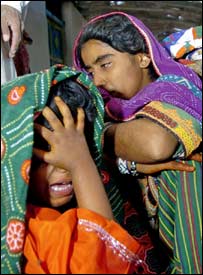 جانگیسار سندھ میں دکھی رشتہ دار