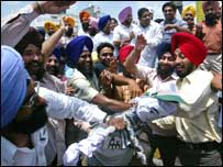 سکھوں کا مظاہرہ