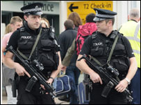 ब्रिटेन में सुरक्षा व्यवस्था