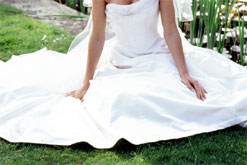 Image: A wedding dress