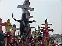 रावण के पुतले