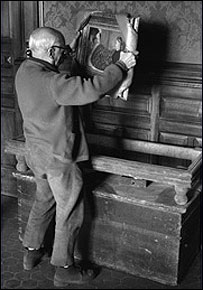 Foto de Picasso feita por Cartier Bresson