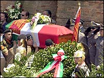 Funeral de um soldado italiano