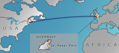 Map of the journey