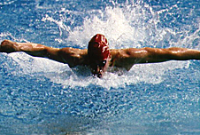 A swimmer