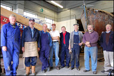 Some of the North East Maritime Trust team