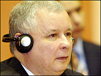 Thủ tướng Balan Jaroslaw Kaczynski 