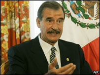 Presidente mexicano, Vicent Fox