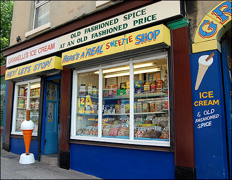 Granelli's sweet shop, Sheffield