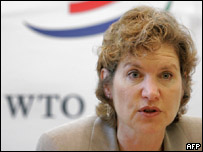 Susan Schwab, representante de Comércio dos Estados Unidos