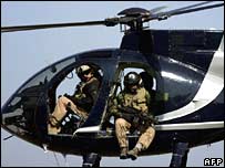 Irak'ta bir Blackwater çalışanı