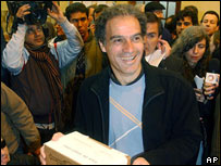 O prefeito reeleito de Buenos Aires, Aníbal Ibarra