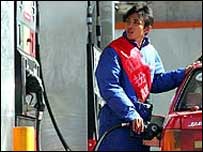 posto de gasolina na Ásia