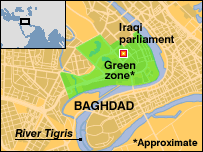 Bản đồ khu trung tâm Baghdad
