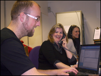 BBC Radio Shropshire breakfast team