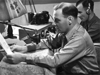 Frank Gillard during World War II