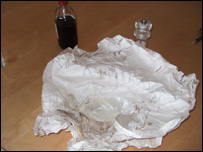 Fish and chips... or at least they WERE here!