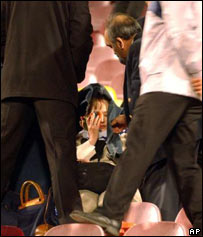 تماشاگر ژاپنی در ورزشگاه آزادی