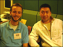 伦敦大学亚非学院的Bruno和李光亚