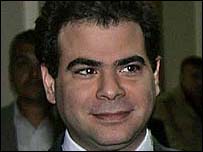 Pierre Gemayel, ministro da indústria libanês