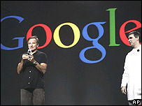 Cổ phiếu Google vốn tăng mạnh trong năm 2005