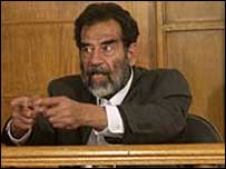 صدام عدالت میں