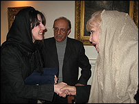 سیمین بهبهانی، جهانگیر هدایت، فائزه فرهومند تهرانی 