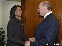 رايس و اولمرت