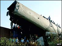 مسافر ٹرین حادثہ