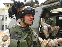 Irak'ta görevli İtalyan askeri