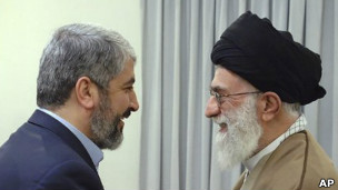 خامنه ای و مشعل
