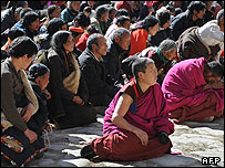 तिब्बती बौद्ध भिक्षु