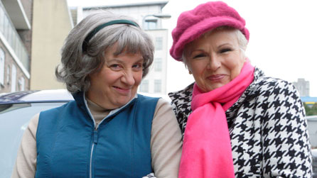 Victoria Wood and Julie Walters