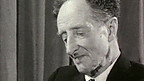Saunders Lewis yn cael ei gyfweld yn y 1960au