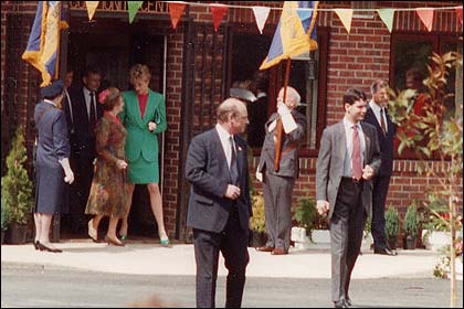 Princess Diana in Alfreton
