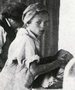 Child pottery worker