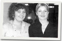 Bethan Rowe a Laura Best