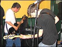 Haydn and Joe playing live