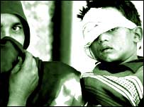 زلزلہ سے متاثرہ  افراد