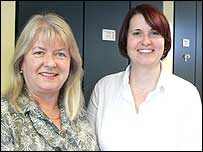 Sue Broome and Jacci Phillips