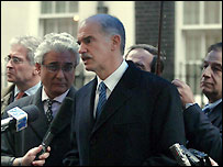 Георге Папандреу визнав поразку