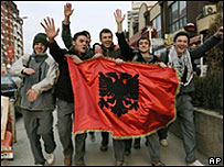 На вулицях Пріштіни