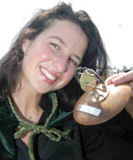 Angharad James,  Yr  Wyddgrug - cyntaf - Dawns stepio unigol i ferched