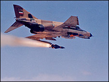 پرتاب موشک هوا به هوا - تصویر از فارس